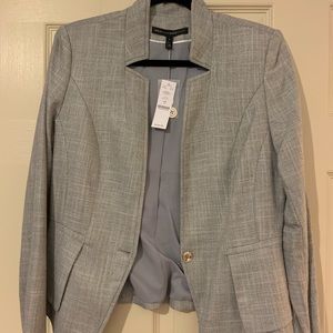 White House Black Market Grey Blazer